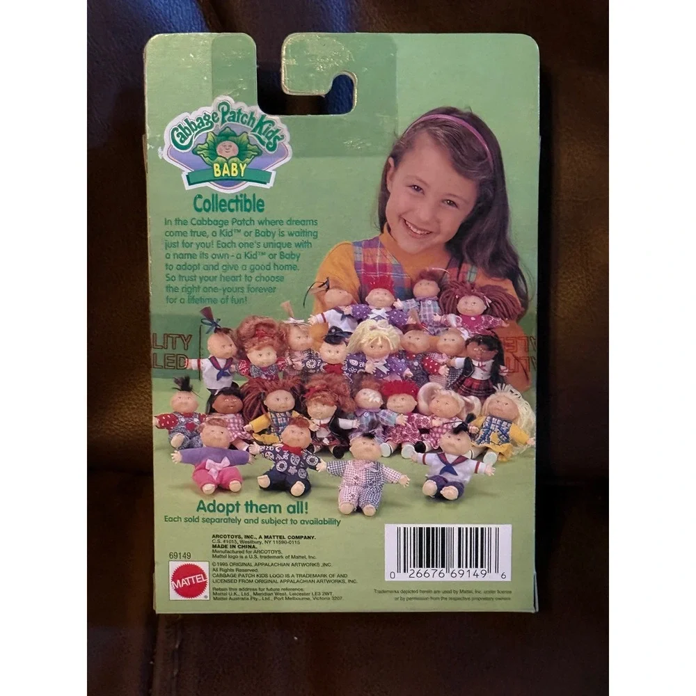 Vintage‎ 1995 Cabbage Patch Kids Baby Dawna Selena Mattel Collectible Doll 69149